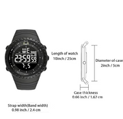 Sports Outdoor Waterproof Military Date Multi-Function LED Watches for Men