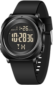 Men's Gold Digital Waterproof Running Wristwatch for Men Tactical Dive Military Sports Low-cost Digital Black Men's Wristwatches