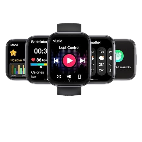 Men's and women's smart watch, Waterproof Smartwatches for iOS and Android