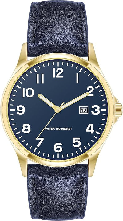 Easy-to-Read Strap Watch for Men