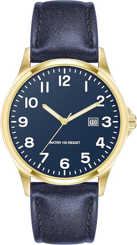 Easy-to-Read Strap Watch for Men